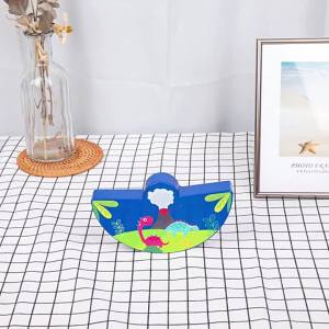 Đồ chơi xếp hình khủng long có dây buộc cho trẻ em đồ chơi xếp hình khủng long bằng gỗ STEM Montessori làm quà tặng