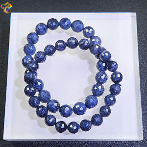 Super Premium Grade Faceted Blue Sapphire Bracelet
