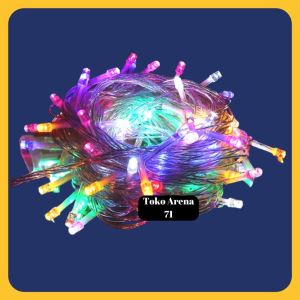 Lampu Natal Lampu Rainbow Lampu Tumblr Led Dekorasi Natal Lampu Hias Murah 10 meter 10M - Pioline