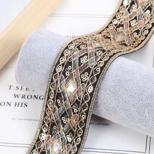 1M Bone rope technical style embroiledly place accessories Diamond Sequins Woven Straps Clothing Shoes Hats DIY decoration