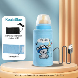 Baby Shine Penghangat Asi Portable baby milk Bottle Warmer Dengan Usb Penghangat Botol Susu Bayi