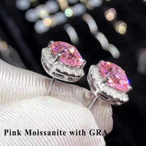Premium 0.5-1ct Moissanite Diamond Stud Earrings for Women Orginal 925 Sterling Silver Screw Back Women Moissanite Earring 20262026