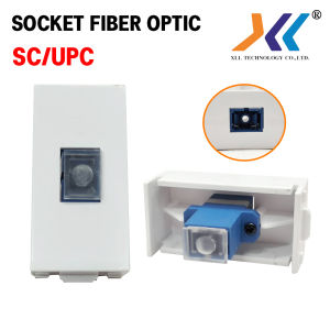 ปลั๊กผนังไฟเบอร์ แบบ SC/UPC SC UPC เเละ SC/APC SC APC slot socket Fiber Optical