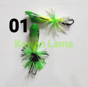 Umpan Mancing Jump Frog Geol Rattle 7cm