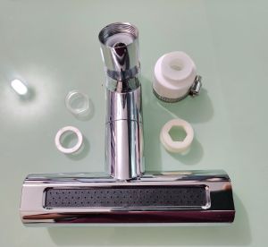 Kran Extender Faucet 4in1 Adapter Kran Wastafel 4 Mode Putar 360