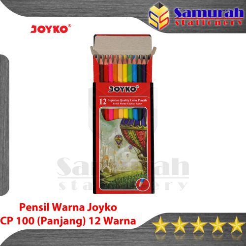 Review Pensil Warna Joyko 12 Panjang: Kualitas, Ketajaman Warna, dan Keawetan