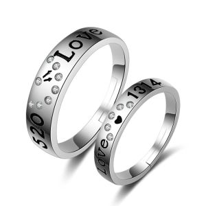 [HCM]Nhẫn cặp nam nữ cực cute S925 NC19