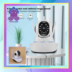 Wireless CCTV 3 Antena Bisa Pantau Jarak Jauh CCTV Wifi Wireless Smart Camera IP HD1080P