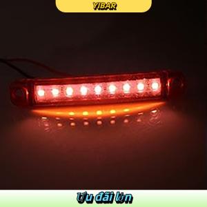 YIBAR 1pcs 12V-24V LED Side Marker chỉ số xe đèn phía trước phía sau cho xe tải Cab RV Trailer