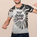 Custom Printed Spiral Tie Dye T-shirt | Lazada PH
