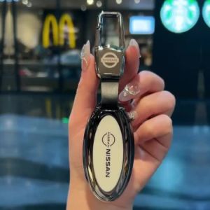 For Nissan Almera Navara X-trail Serena C27 C26 Elgrand Slyphy Grand Livina Teana March Juke Cube Pulsar Bling Car Key Case Cover Remote Keychain Accessories