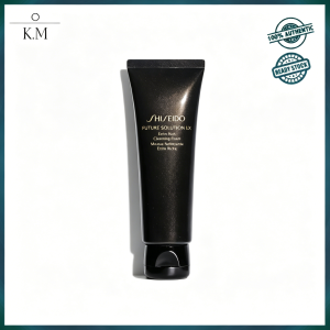 Shiseido Future Solution LX Extra Rich Cleansing Foam 125ml – Luxurious Anti-Aging Foam Cleanser with Japanese Enmei Herb & Sakura Extracts
