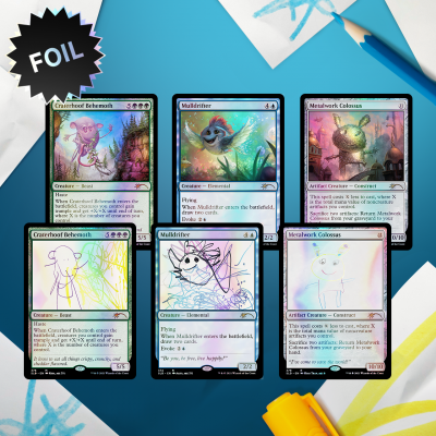 Secret Lair | MTG | Magic: The Gathering | Extra Life 2021 Foil Edition |  Craterhoof Behemoth Mulldrifter & Metalwork C Hasbro Mtg Card Set - Lazada  | Lazada