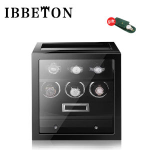 IBBETON Automatic Watch Winder Mechanical Watch Home Self Swinging Watch Storage Box Upper Chord Shaker Automatic Swinging Watch Runner Mabuchi Motor Accessories Watch Box