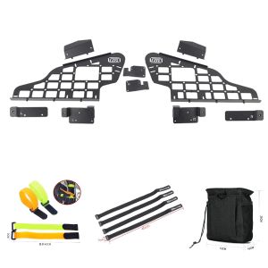 sapid for Honda CRV CR-V 2012-2016 MOLLE Storage Panel Car Rear Trunk Side Window Shelf Debris Rack Interior Car Accessories P1M6Y