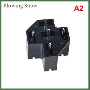 Blowing Automotive Car Auto 40A 4 5 Pin SPDT Relay Socket Connector Adaptor PCB Board Mount Base Holder with 6.3mm Terminals
