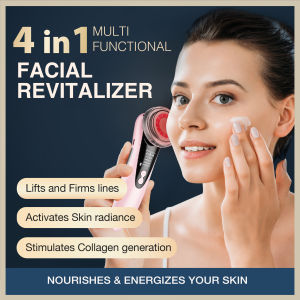 4 in 1 Face Massager Revitalizer Reduces fine lines wrinkles whitening improve pigmentation