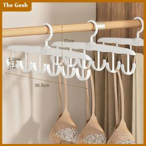 [The Gesh] ที่แขวนบราสำหรับตู้เสื้อผ้า1ชิ้นชั้นวางอเนกประสงค์แบบหมุนได้360 ° พร้อมตะขอสำหรับกระเป๋าคาดเอวท่อนบนของแบบประหยัดพื้นที่