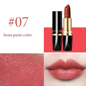 Liyen Meiwo Lipstick Matte Waterproof Moisturizing Lipstick Super Stay Non-stick Round Tube Lipstick with High Pigment