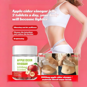 🔥Hot Sale🔥Vitamin Gummy Bear Fruit  Natural Apple Cider Vinegar Gummy Bears Sugar Free Vitamin Enriched Pectin Formula For Metabolism Support Dietary Supplement Chewable Apple Cider Vinegar Gummies Digestion Support Immune Boosting