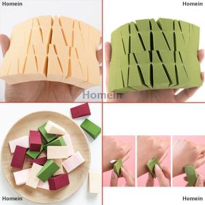 [COD] Homein 24pcs Makeup Foundation Triangle Sponge Face Cosmetic Puff Cosmetic Sponge Tools