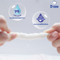 (ยกลังx12) D-nee ดีนี่ ทิชชู่เปียก เบบี้ไวพ์ มีฝาเปิดปิด สูตรอ่อนโยน ทิชชู่เปียกเด็ก แผ่นทำความสะอาด สำหรับเด็กแรกเกิด. 