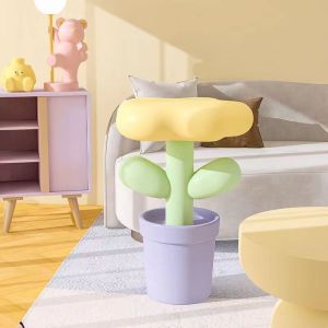 Bàn hình bông hoa Tuylip bàn uống cà phê bàn dùng trang trí phòng ngủ phòng khách phòng trẻ em phong cách Bắc Âu cực dễ thương