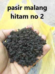Pasir malang hitam 1 karung NO 12dan 3