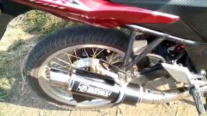 Kenalpot Racing Sakura Carbon & DB: Suku Cadang Motor Berkualitas