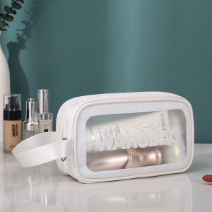 Túi đựng mỹ phẩm Washbag trong suốt có quai cao cấp Phụ Kiện Du Lịch Xách tay Túi Đựng Đa Năng Nhỏ Gọn