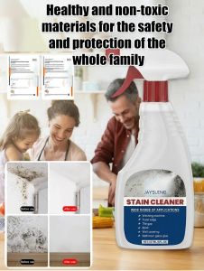 Wall Stain Remover Mold Removal Spray Effective Cleaning For Bathroom Office Home Adult/Refresh/No Damage/Care For Wall Surface