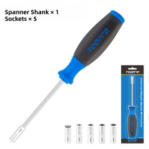 TOOPRE Spoke Nipple Removal Insertion Tool Bike Wheel Stainless Steel Spoke Nipple Wrench