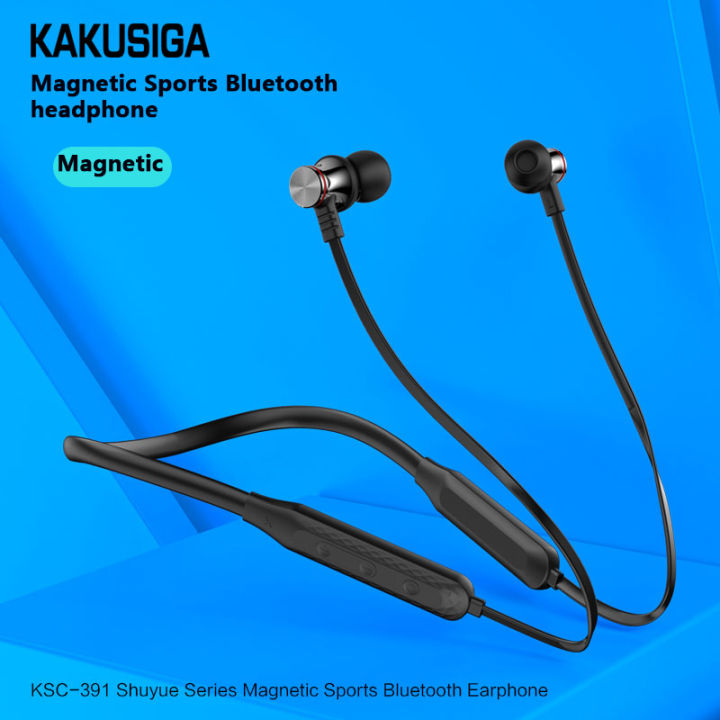 KAKUSIGA neckband Sports wireless Bluetooth headphone sweat-Proof
