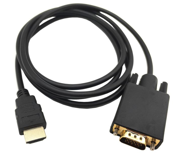 Vga Cable Hdmi Para Tele HDMI To VGA Cable Gold-Plated 1080P HDMI