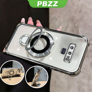 Case For Samsung Note 9 Phone Casing Softcase Silicone Shockproof Cover New Design Aesthetic Transparente Cute Violet With Holder For Women