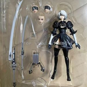 Figma # 643 Mô hình nhân vật hành động Yorha 2B PVC có khớp cử động đồ chơi mô hình sưu tầm búp bê trang trí bàn làm việc mô hình anime Yorha 2B quà tặng ngày lễ