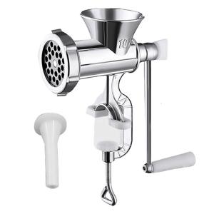 Functional Hand Crank Mincer Durable Kitchen Grinder Hand Operated Mincer for Sausage Preparation