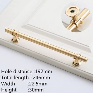 Yaexit Gold Handle Wardrobe Handles Cabinet Handle Dor Handle Knobs Handle Alunium Handle