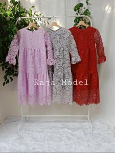 ESSEN kid 3 sampai 11 tahun / dress brokat anak perempuan terbaru / dress brokat / dress kondangan / dress pesta / fashion dress brokat / gaun kondangan / gaun pesta / gaun brokat / gaun resmy / gaun brokat anak perempuan