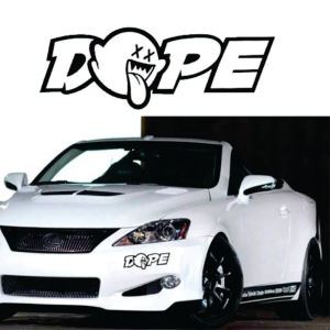 Sticker mobil dope untuk body dan kaca stiker mobil termurah