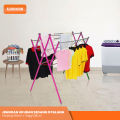 Jemuran Pakaian Baju Besar Aluminium 9 Palang Panjang 150cm x  Tinggi 138cm. 