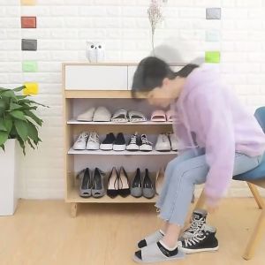 Adjustable Shoe Organiser Shoe Rack Shoe Stacker Shoe Slots (Dear J)