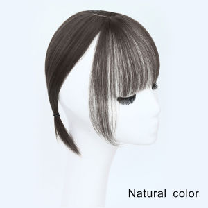 3D Air Bang Wig Extension Hair Women Replacement Top Split Air Bangs Natural Wig For Ladies Girls