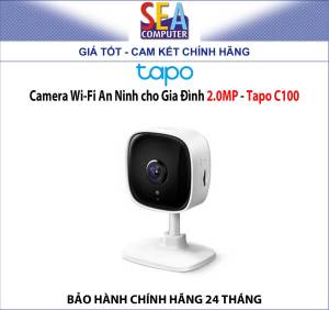 Camera Wi-Fi An Ninh cho Gia Đình 2.0MP - Tapo C100