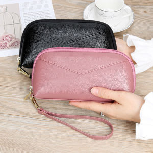Mahabang Wallet Ng Kababaihan Fashion Clutch Na Malaki Ang Kakayahan Pitaka Ng Barya Bag Ng Mobile Phone Zipper Bag Clutch Bag Babaeng Maliit Na Bag K067