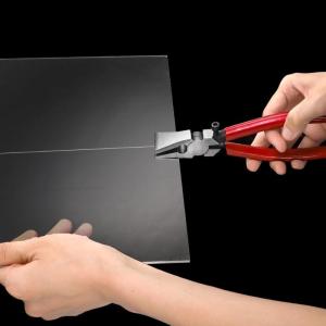 Chuyên nghiệp kính bộ dụng cụ cắt với 3 đầu chải có thể thay thế và dầu bôi trơn hệ thống cho chính xác glasswork