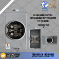 HEAVY DUTY  Electric Rectangular Meter Base / Socket ST2 (5 JAWS) (2" HUB) by JFI. 