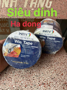 Băng keo chống thấm Hàn Quốc Win Tape 5cm-10cm dài 5 mét siêu dính - Băng Dính Chống Thấm Dột Mái Tôn