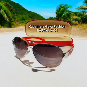 Kacamata Gaya Fashion Pria & Wanita Gratis Kotak & Lap Berkwalitas Baik