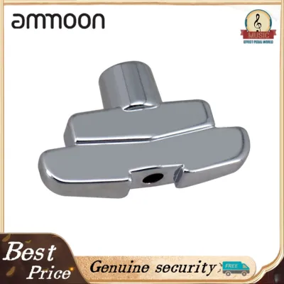 ammoon HUIOP 6pcs Guitar Tuning Pegs Zinc Alloy T Shape Knobs Keys Tuners Machine Heads Knobs with Screw Kit Easy Installation for Acoustic Electric Folk Guitars Accessories
